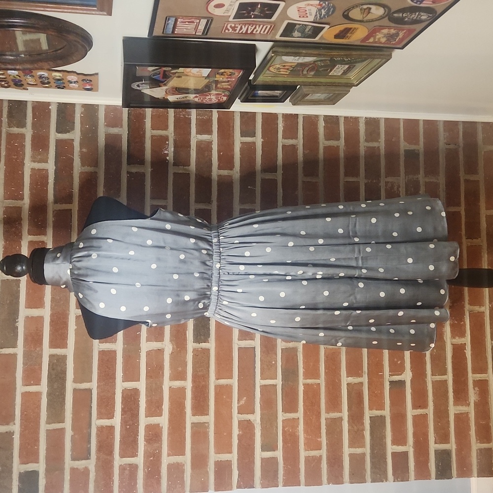 Ryegrass polkadot dress, size Small - Picture 3 of 6